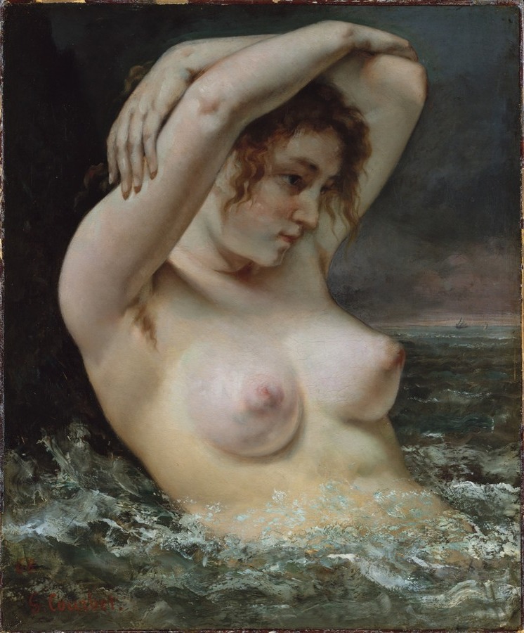 浪中女子