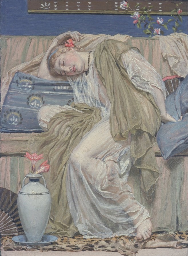 沉睡的少女