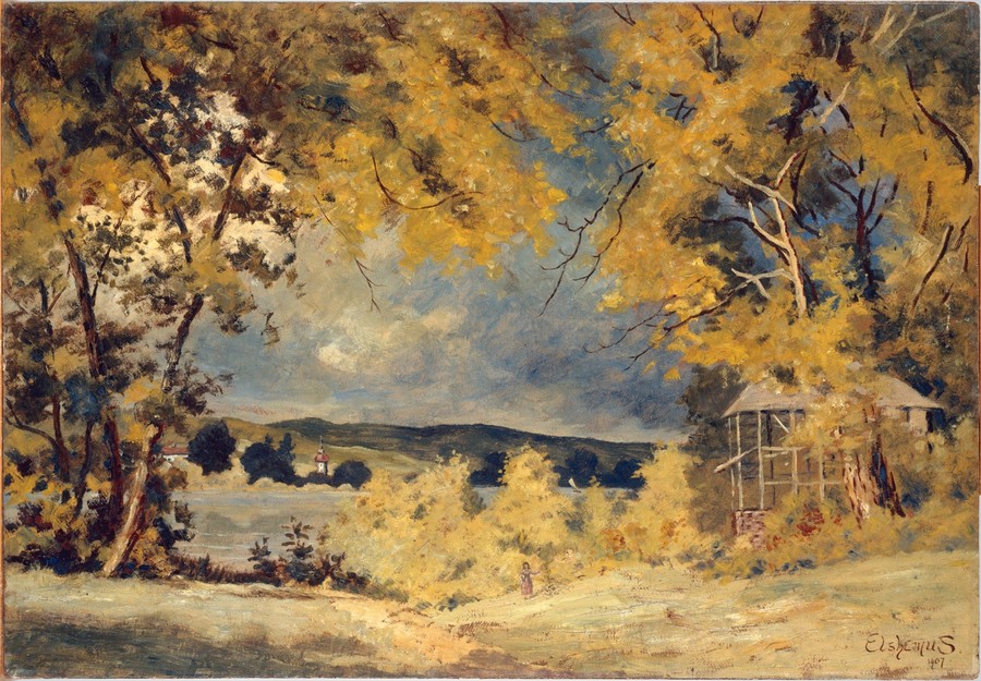 风景,宾厄姆顿,纽约