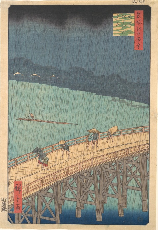 大桥骤雨