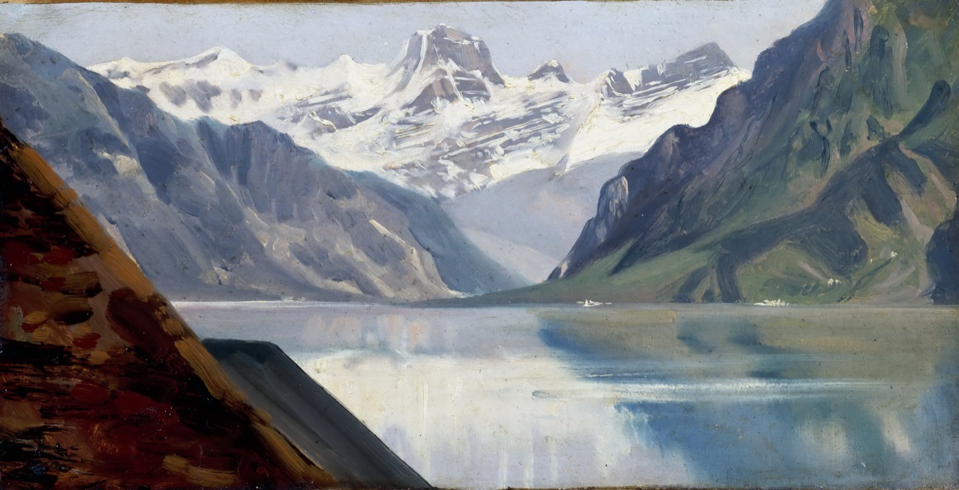 湖与群山