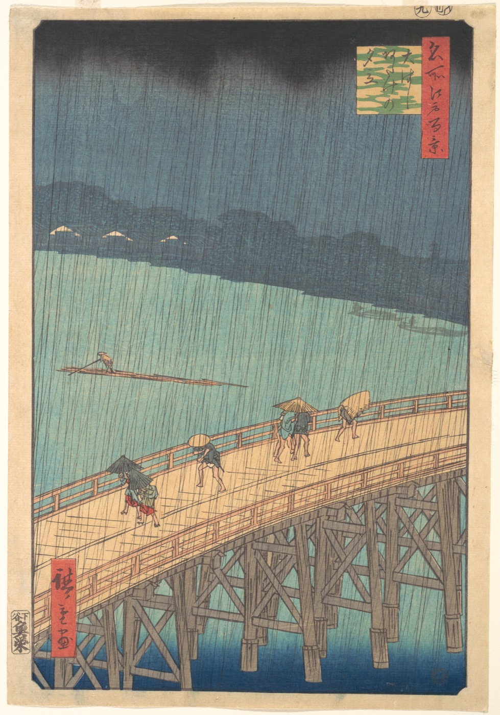 大桥骤雨
