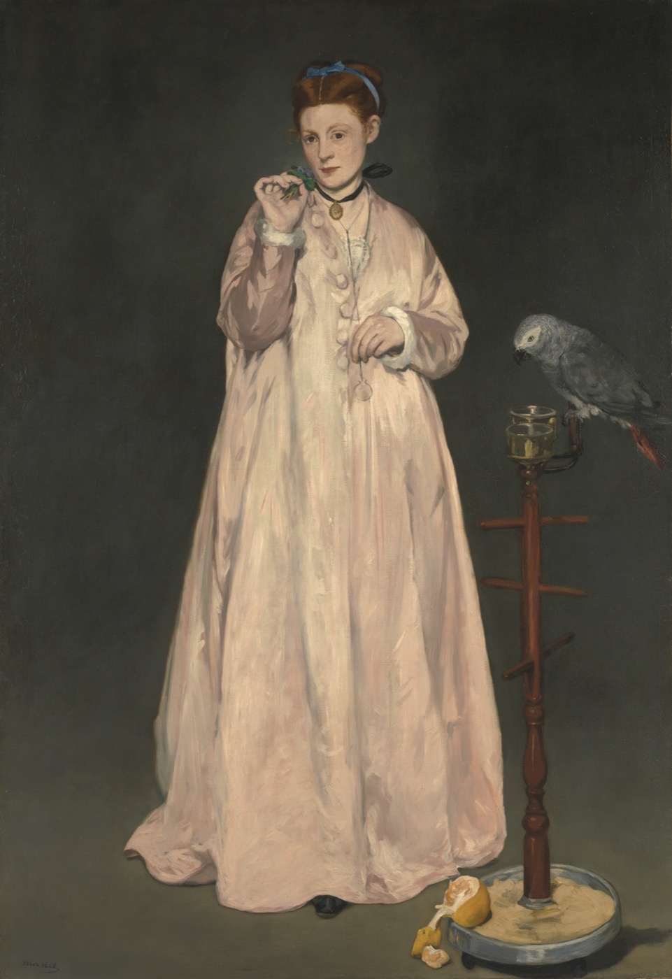 1866年的年轻女子