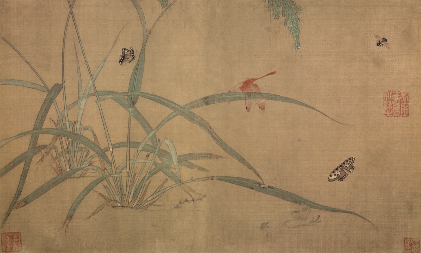 嘉禾草虫图